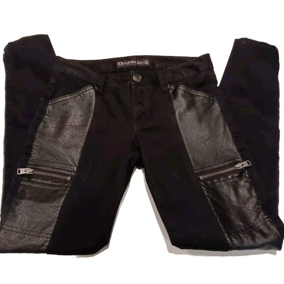 Express Stella Low Rise Leggings Jeans Womans Size 2 (24X29) - Picture 9 of 14